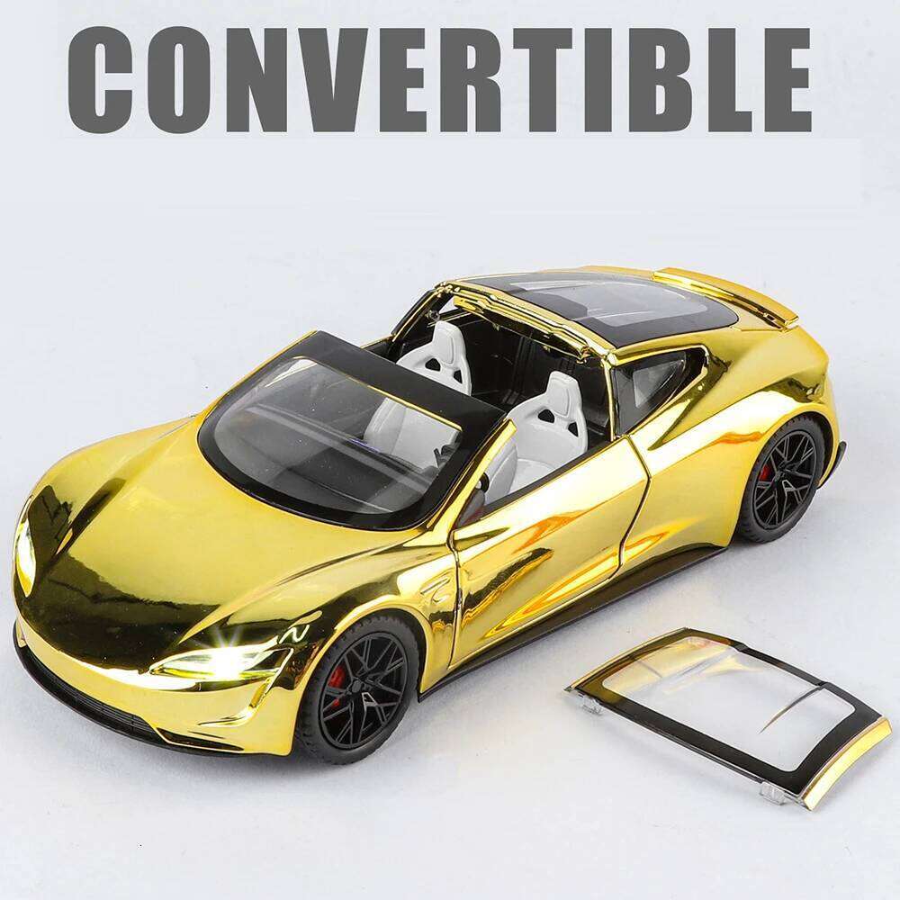 1:24 Roadster PAGANI Huayra Alloy Model Diecast Toys Sound Light Pull Back Shock Absorption Miniature Car Christmas Toy Gift Z260306