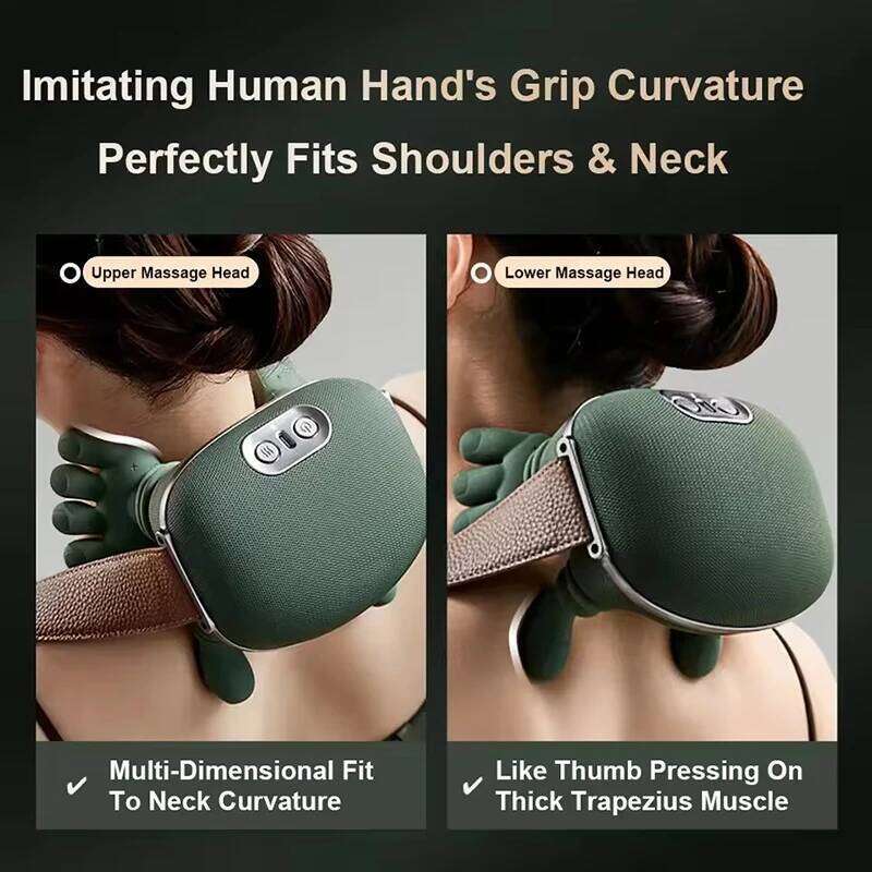 Back Massager for Muscle Relax Multifunctional Neck And Shoulder Relaxing Massage Shawl Massaging body 26Y0307