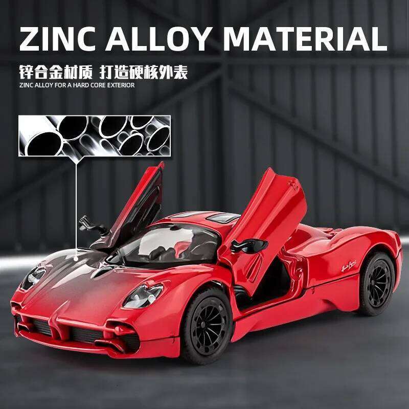 MaKeda 1:36 Utopia Flower Yazongda Alloy Sports Model Boys Toy Car Advanced Collection Decoration Z260306
