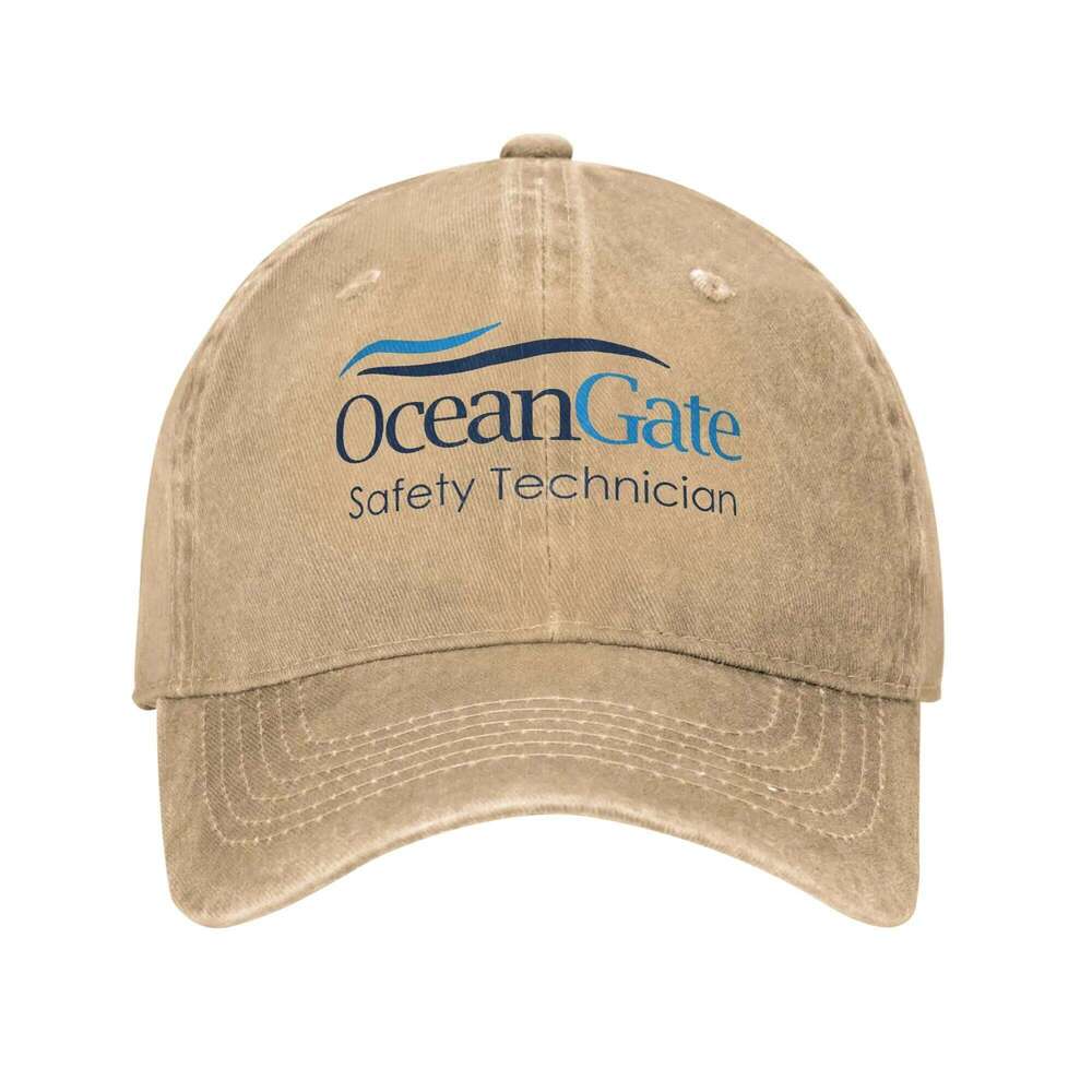 Ocean Gate Casual Summer Safety Technician Trucker Hat Outdoor Sport Snapback Cap Couple Women Trendy Baseball Caps Y260304