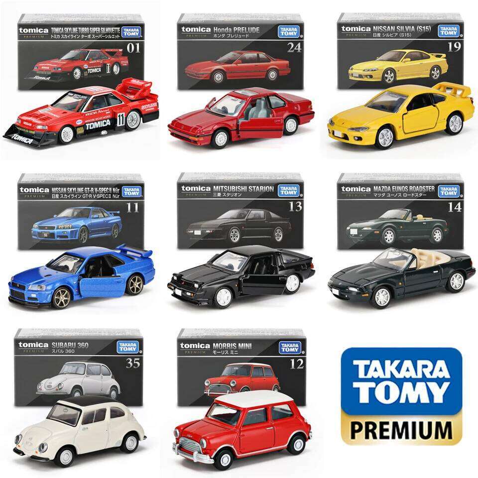 Takara Tomy Tomica Mini Diecast Alloy Model Sports Car Racing Boy Toy Collection Ornaments Various Styles Metal Vehicles Z260306