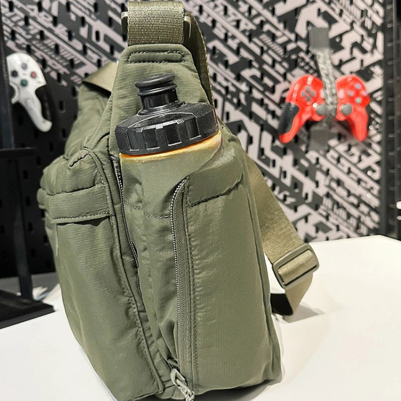 Casual Multi-pocket Messenger Bags for Women Fashion Nylon Shoulder Bag Ladies Large Handbags Female Travel Shopping Tote Purse 260306