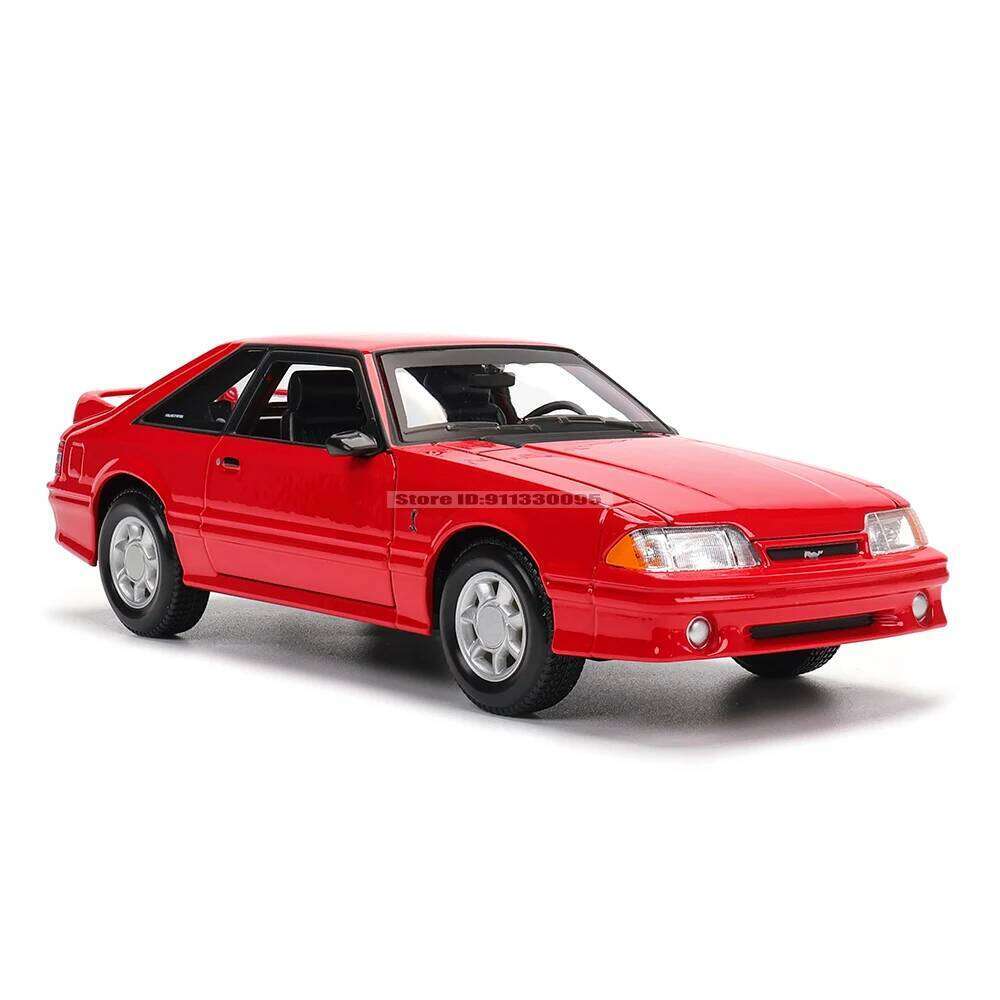 Maisto 1:24 1993 Ford Mustang SVT Cobra alloy car model handicraft decoration collection toy tool gift die-casting Z260306