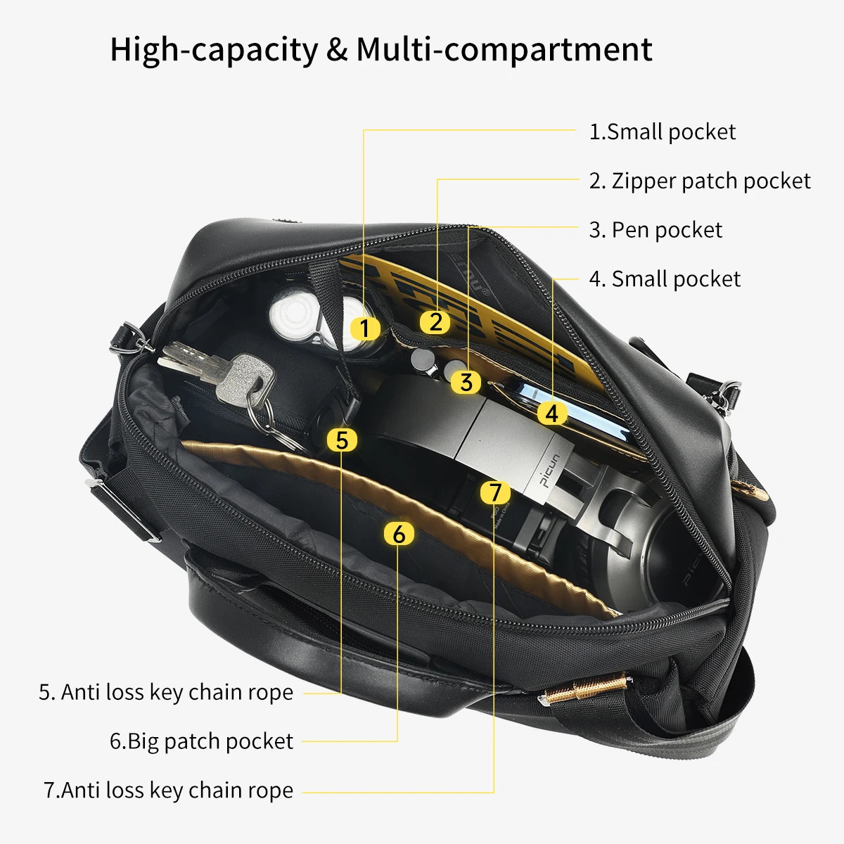 Tigernu Bags Men Fashion Male Shoulder Bag Chinese Style Hand Fit For 11 inch Tablet Waterproof Crossbody Dragon Series 260307
