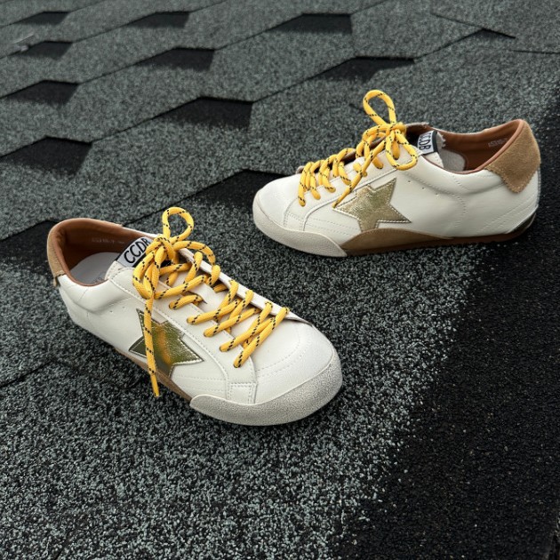 New design Fashion shoes 2026 Women's Glitter Star Distressed Sneakers, Contrast Retro Trainers 35-40 Free Shipping