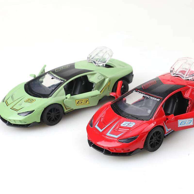 Bagged 1.36 Simulation Alloy Pullback Racing Car, Super Cool Colors, The Best Birthday Gift for a Boy. Z260306