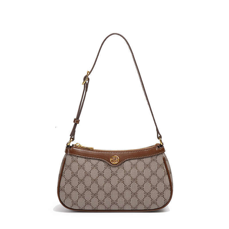 Tote New Textured French Underarm Simple Fashion Versatile Handbag Exquisite Light Luxury Casual Monogram Shoulder Bag