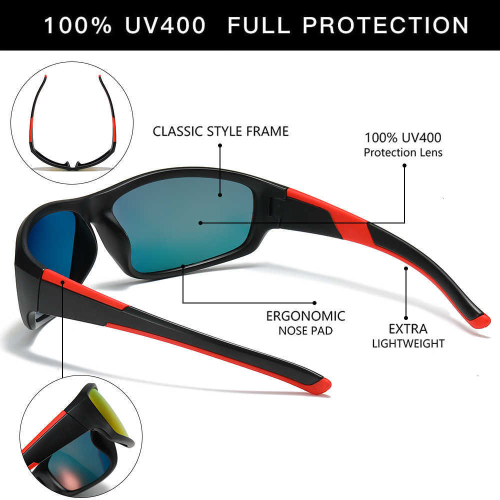 New Mens Sports Glasses Polarized Sunglasses XY431 Driving Sunglasses Driving Glasses S260304