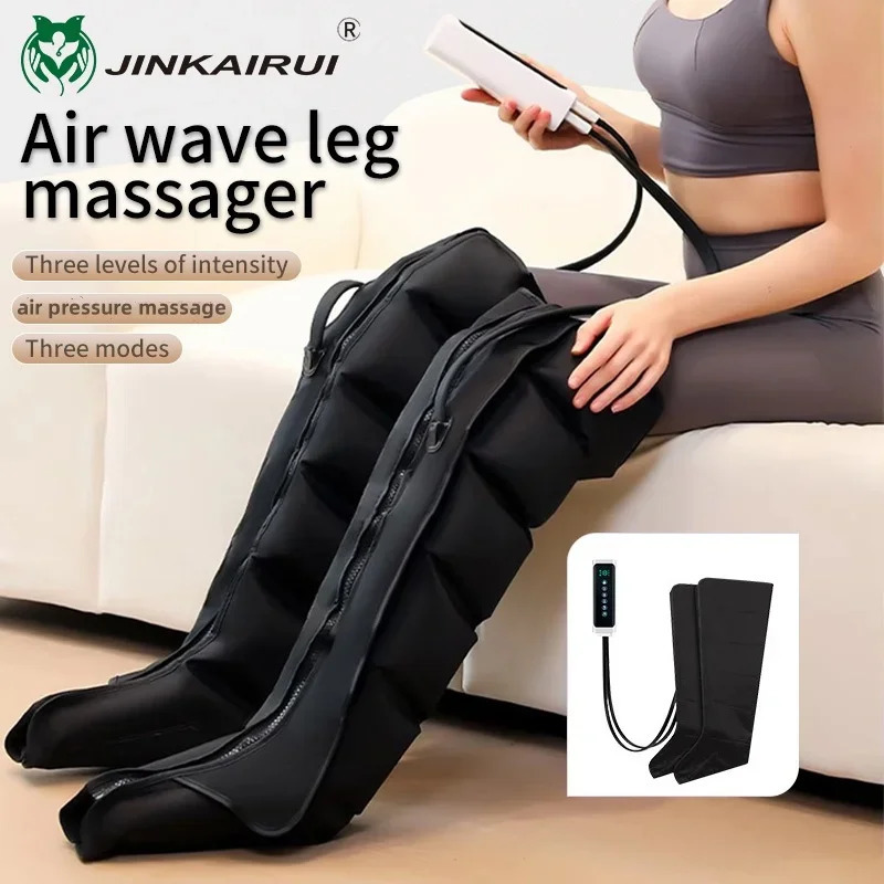Air Pressure Leg Massager Foot Massage Boots Kneading Squeeze Deep Relaxation Calf With Remote Control 260304