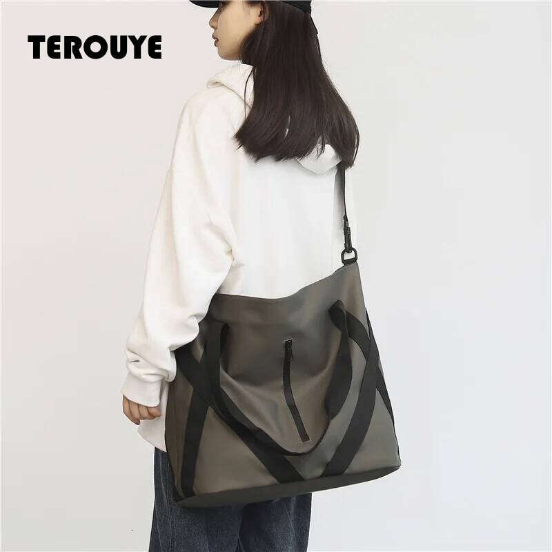 Waterproof Oxford Big Tote For Women Fashion Simple Large Package Shopping Lady Handbag Anti-Tear Leisure Woman Shoulder Bag TEROUYE