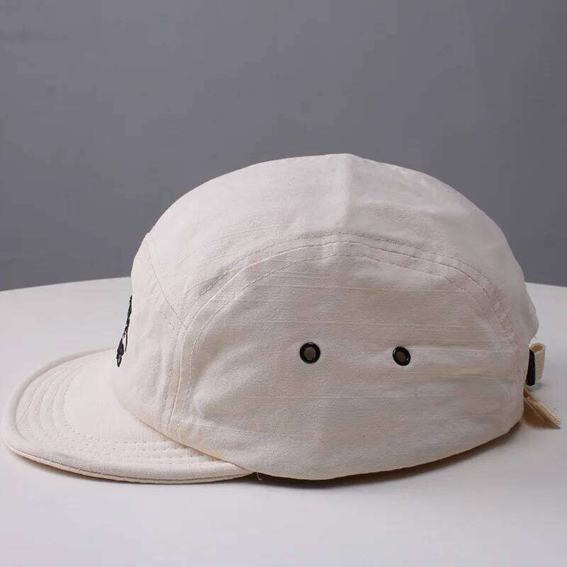 Spring Summer Short 5 Panel Baseball for Women Men Street Soft Flat Brim Hiphop Snapback Hat Outdoor Peaked Cap Unisex Y260304