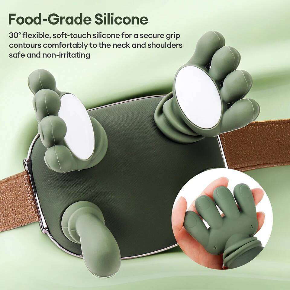 Bionic Finger Shoulder Massager Wireless Cervical Trapezius Kneading Massage Shawl Brushless Motor Neck masajeador 26Y0307