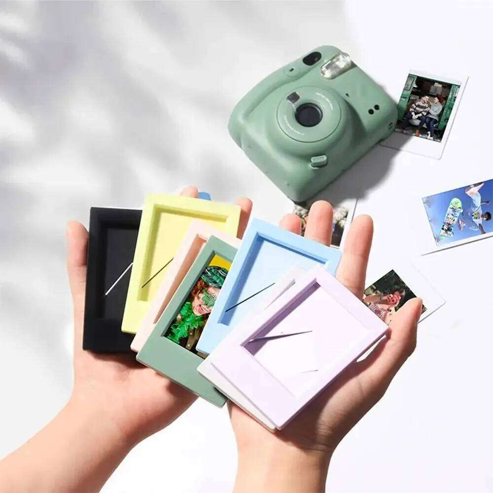 New 3-Inch Color For Fuji Instant Film Cameras Instax Mini 11 12 9 90 Link Play EVO Vertical Frame H260306