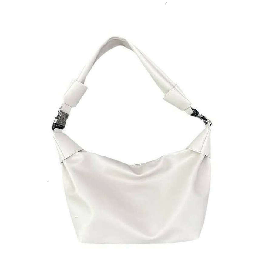 OLOEY New Versatile Soft Leather Men's Dumpling Casual Shoulder Crossbody Bag Female Capacity Totes Hobos Handbags Large Practical Bags