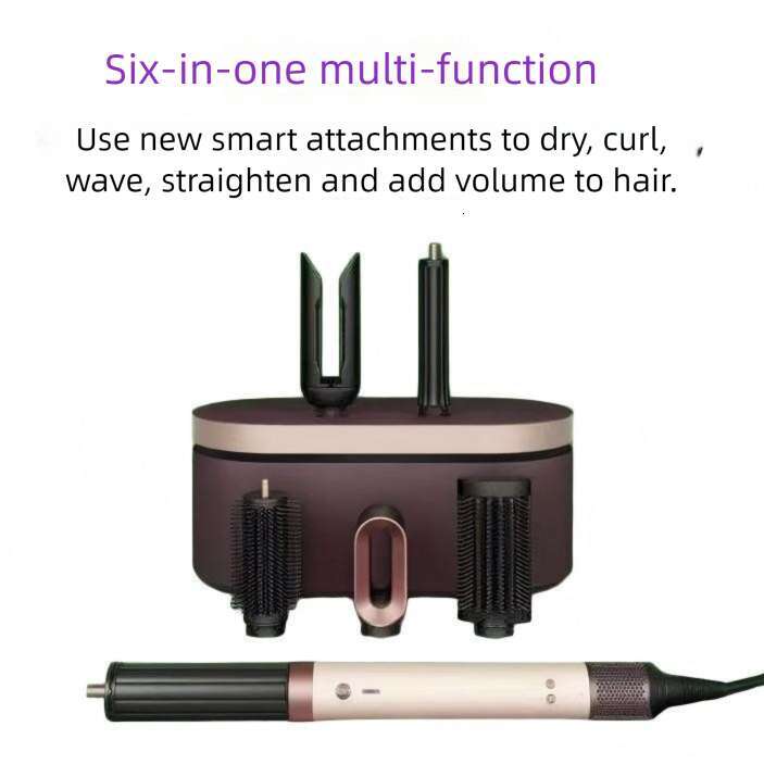 Famous Brand Cross Border Mousen Same Style Hs Curling Iron Six In One Multi Functional Hair Straightener Straight And Curly Dual Use Huaqiangbei Whol