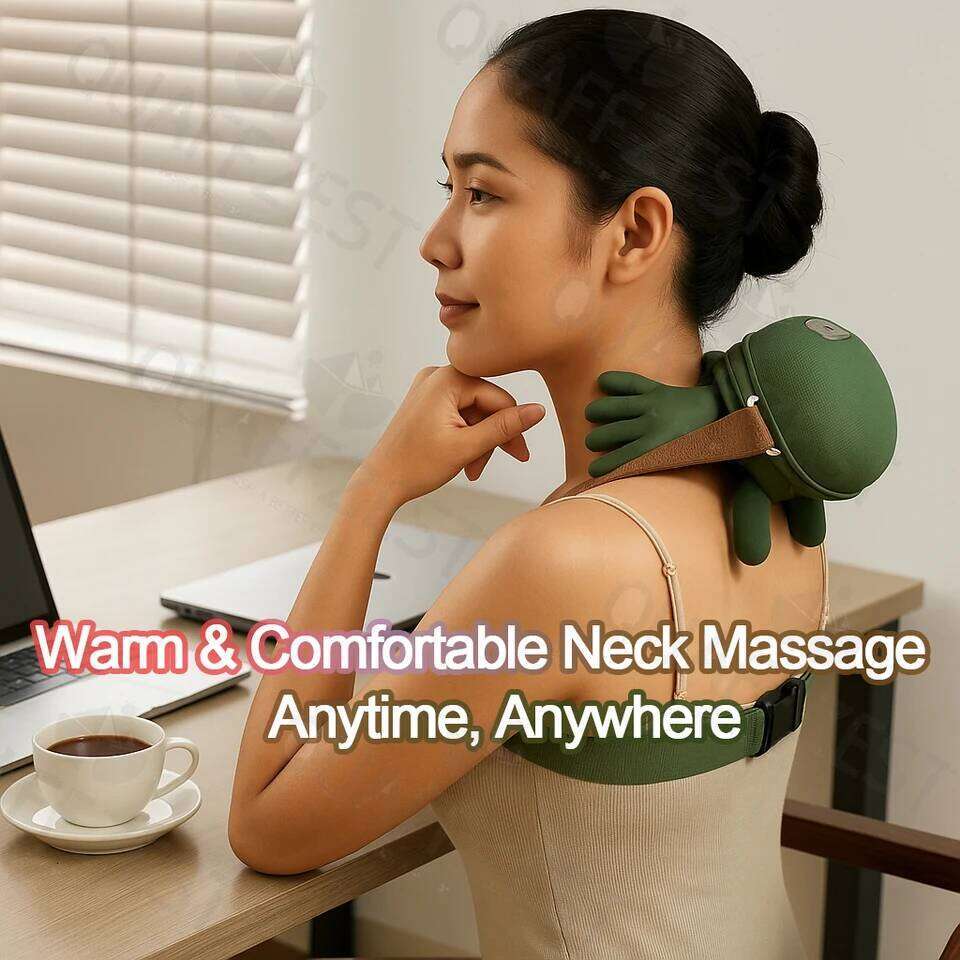 N7 Electric Muscle Massager Wireless Shoulder And Back Kneading Massage Shawl Neck masajeador Relax Pain Relie 26Y0307