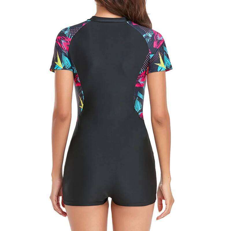 New One-Piece Swimsuit Closed Plus Size Swimwear Sports For Surfing Pool Women's Swimming Bathing Suit Beach Bather Summer 2025 Outdoor Equipment