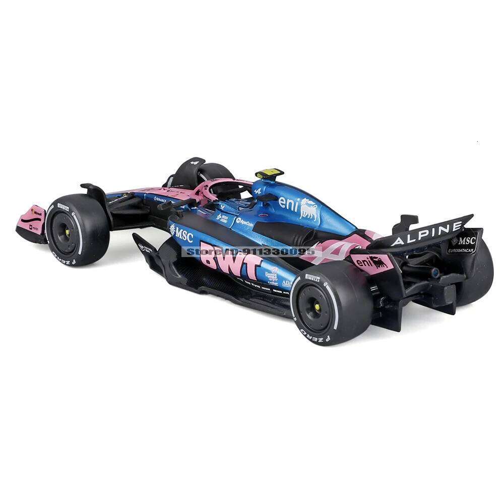 Bburago 1:43 2025 F1 Alpine A525 #10 Pierre Gasly #43 Franco Colapinto alloy car die casting model toy collection Z260306