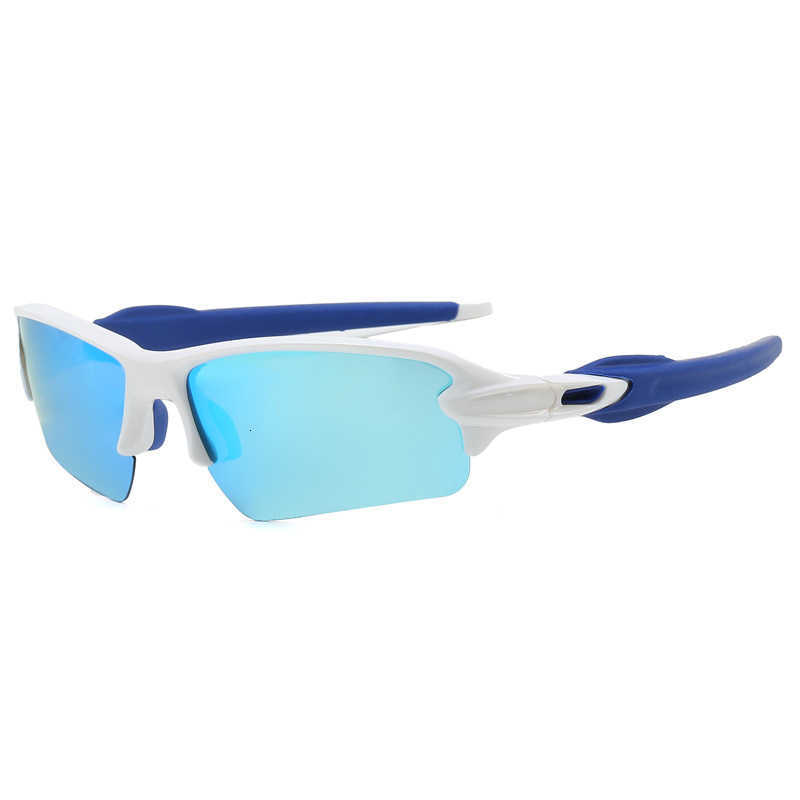 Polarized Sports Sunglasses Half Frame Outdoor Cycling Sunglasses Anti-UV Bicycle Glasses UV385 S260304