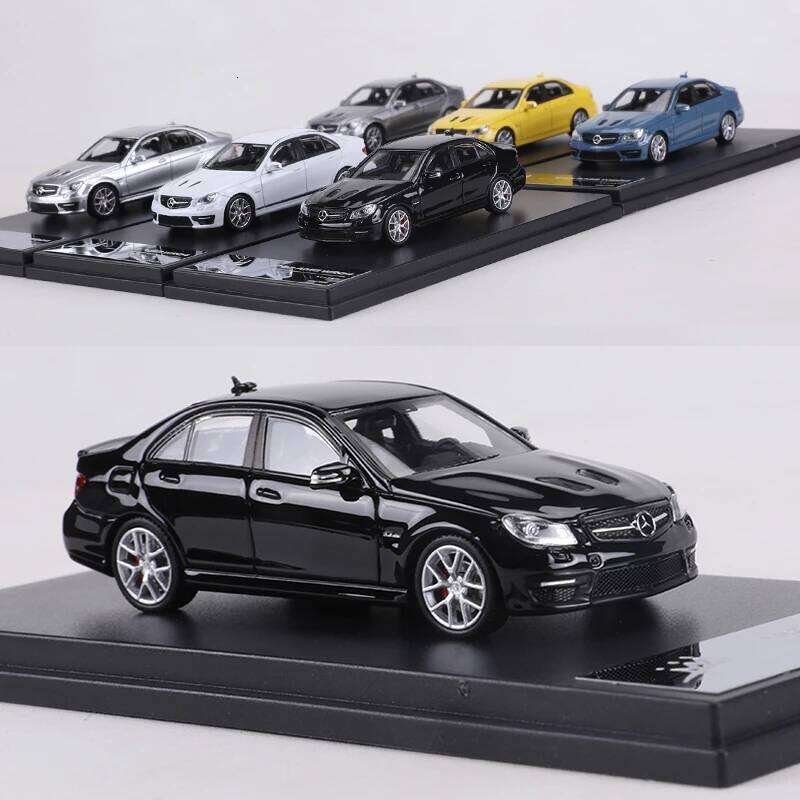 KING MODEL 1:64 C63 AMG W204 Alloy Model Car Z260306