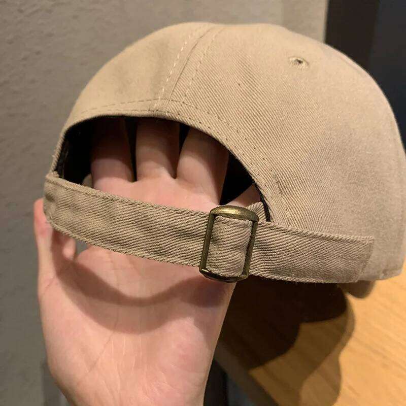 Retro Solid Color Unisex Baseball Cap Soft Cotton Outdoor Sunscreen Hat For Men Women All-match Adjustable Hip Hop Caps Y260304