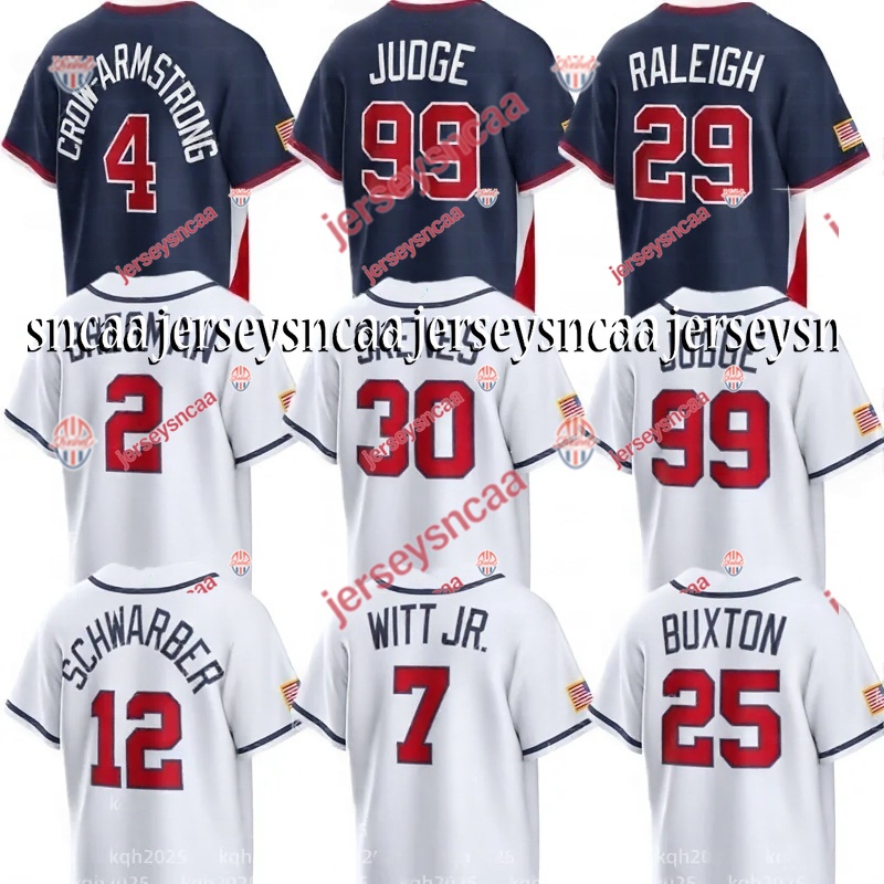 Team USA Baseball Jersey 2026 World Baseball Classic Jersey Tarik Skubal Aaron Judge Mason Miller Logan Webb David Bednar Harper Mookie Zack Wheeler
