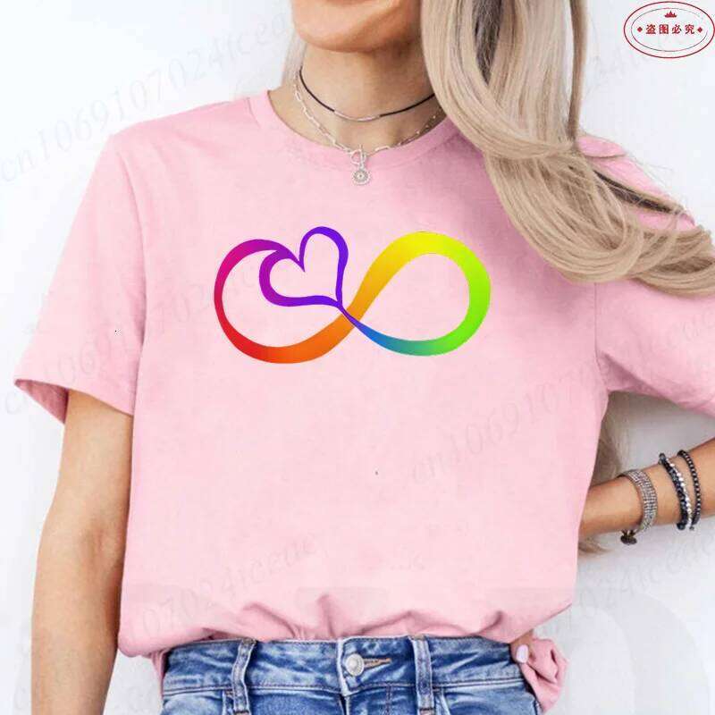 Infinitas Design Women T-shirt Autism Awareness Month Tshirt Summer Graphic Fashion Casual Female T Shirts Woman Clothing XJ260306