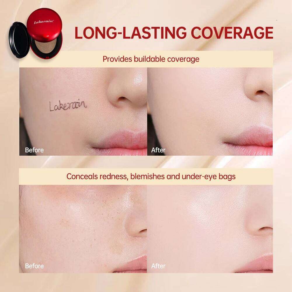 72 Hours Super Fit Cushion Foundation Full Coverage Waterproof Long-lasting Concealer 9 Colors Makeup Semi-Matte 26L0306