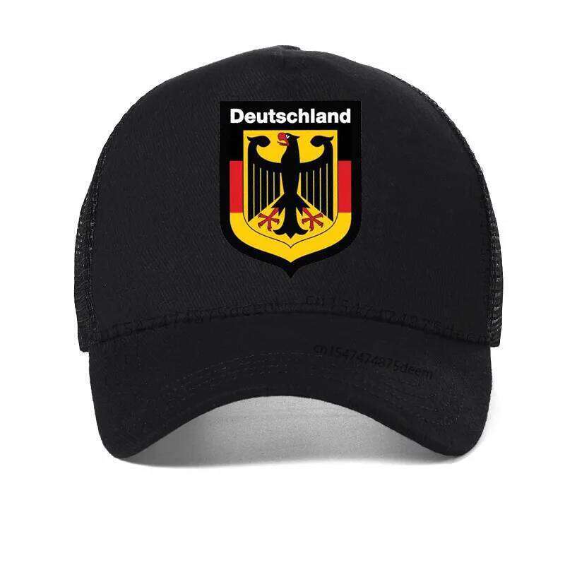 German Eagle On Shield Baseball Cap for Men Women Germany Flag Dad Hat summer Sun Protection Adjustable Snapback Caps Y260304
