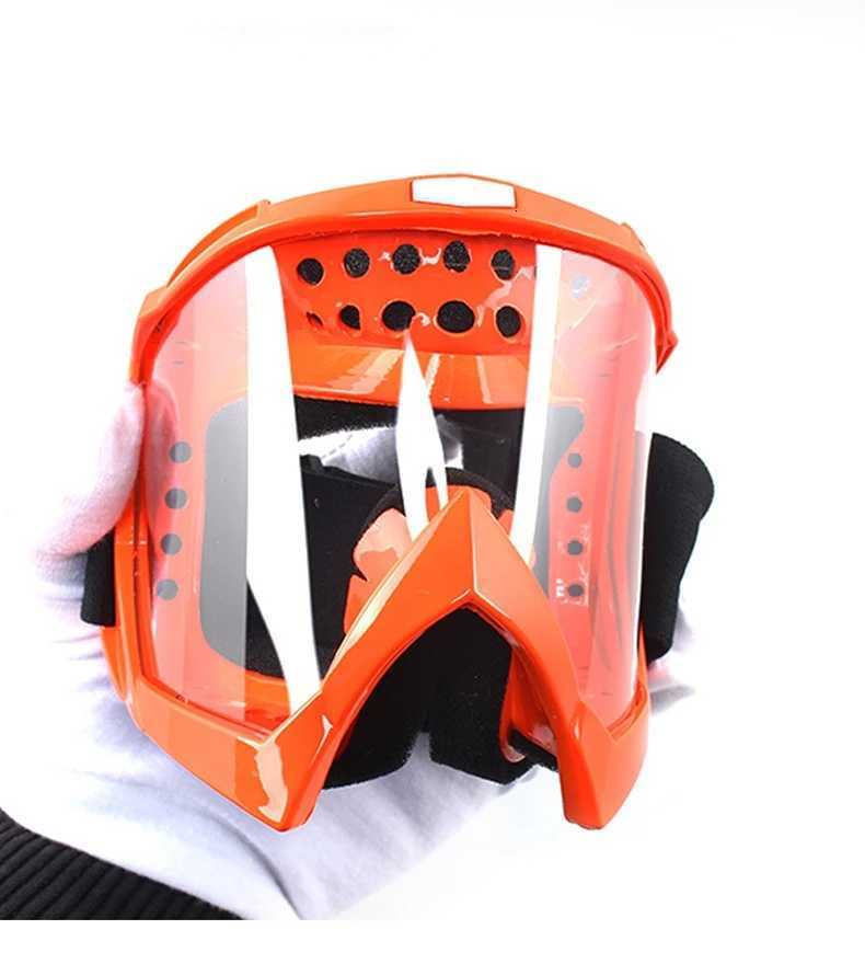 Motocross Goggles Adult Motorcycle Goggles Glasses ATV Clear Lens Ski Helmet Googles Off-road for Kawasaki Oculos Gafas S260304