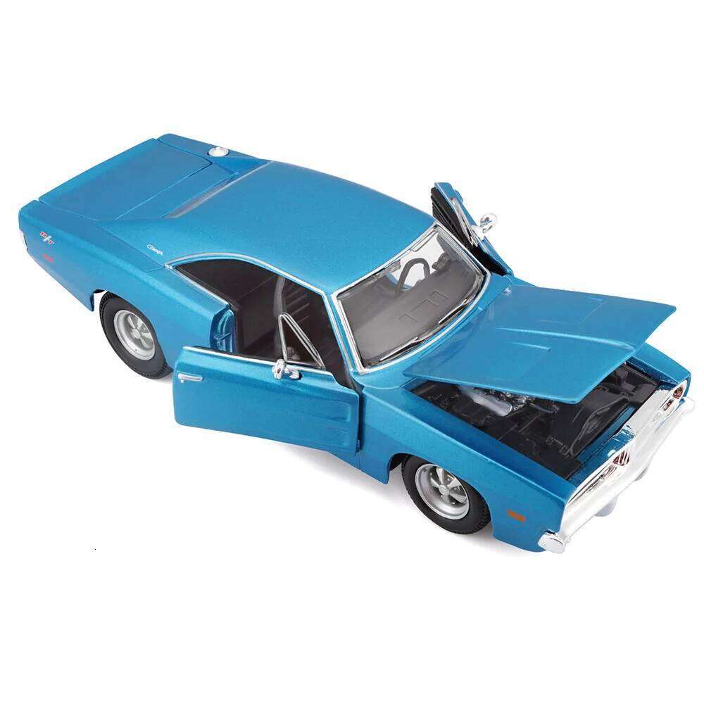 Maisto 1:24 1969 Dodge Challenger R/T alloy car model handicraft decoration collection toy tool gift die-casting Z260306