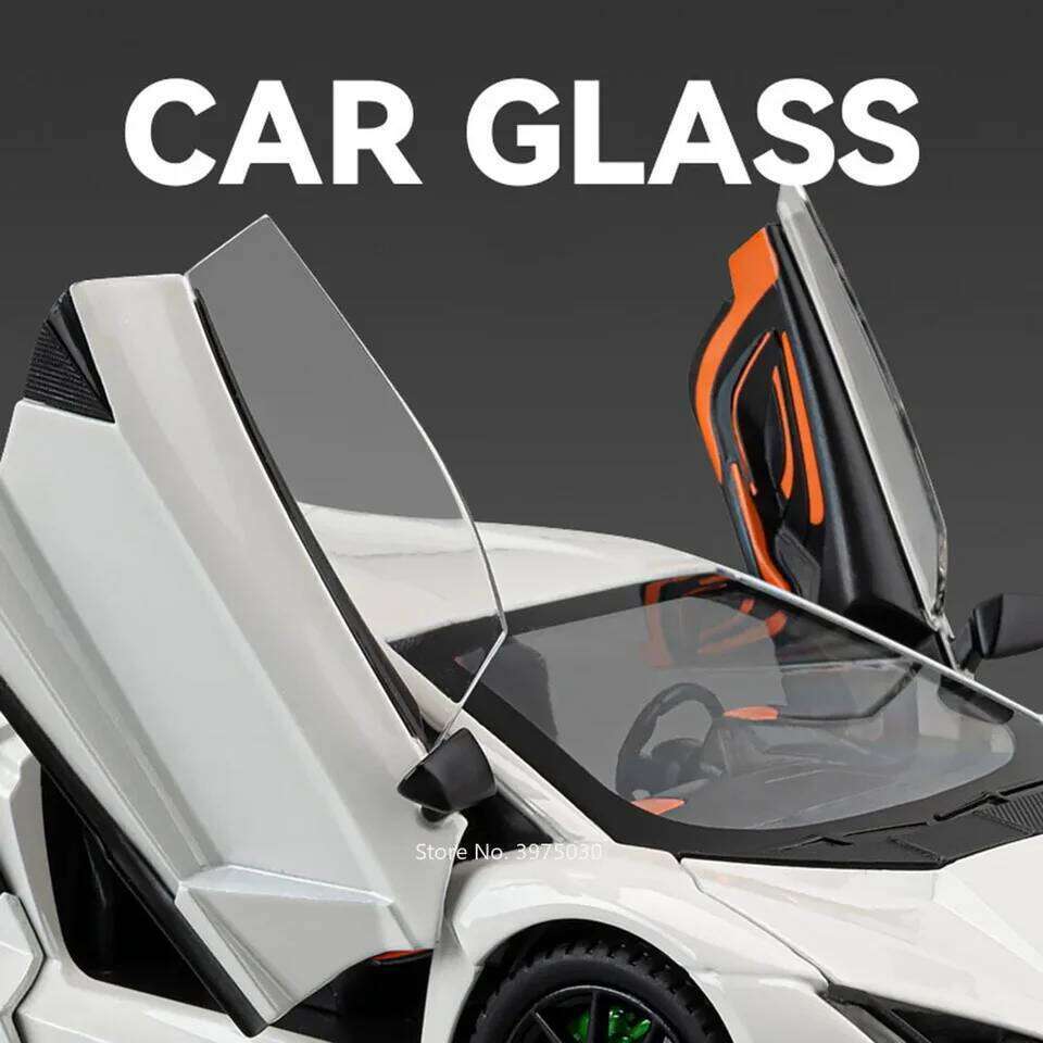 1:24 Lambor Revuelto Miniature Alloy Diecast Car Models Toys Supercar 4 Doors Opened Vehicles Toddler Kids Gifts Z260307
