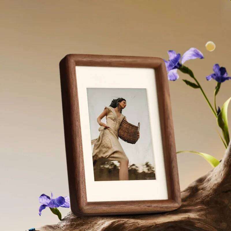 Modern Solid Wood Photo Mortise and Tenon Joint Design Advanced Mini Picture Frame Room Wall Home Decor Porta Retrato FYPF H260306