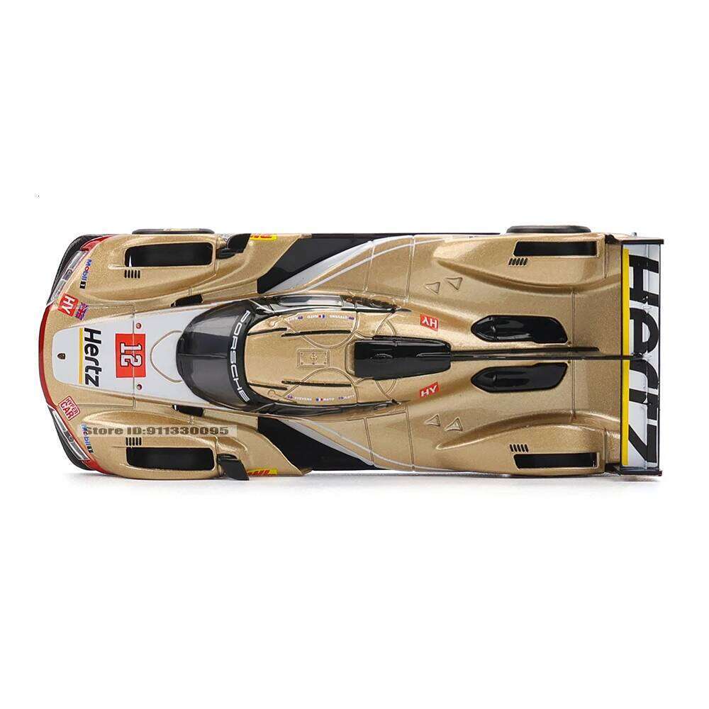 Bburago 1:43 Porsche 963 24 HEURES DU MANS racing simulation model alloy car toy male collection gift Z260306