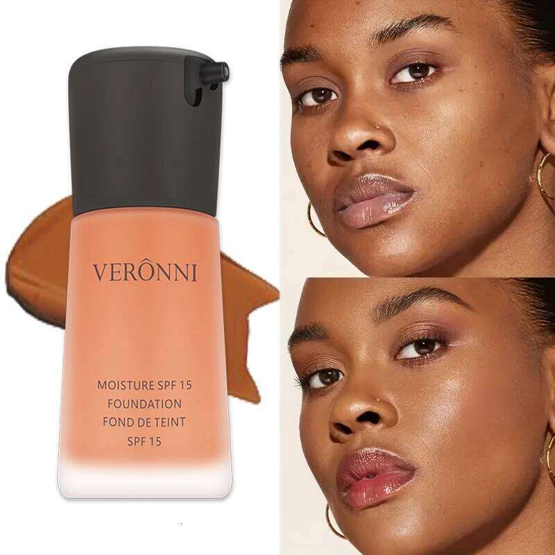 Matte Liquid Foundation Oil Control Concealer BB Cream Waterproof Lasting Full Coverage Natural Face Base Professional Makeup 26L0306