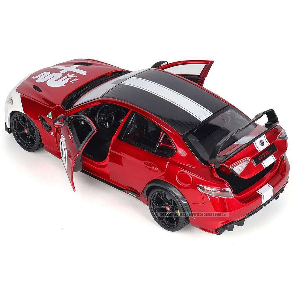 Bburago 1:18 Alfa Romeo Giulia GTAm # Coche clsico lujo aleacin 99, modelo coche fundido a presin, coleccin de jugu Z260306
