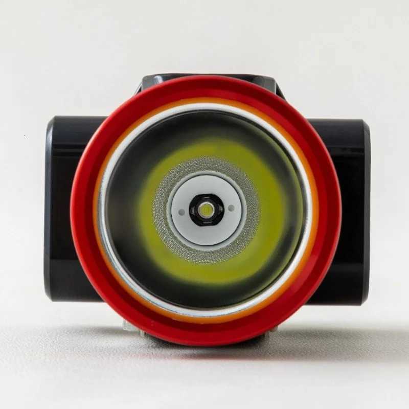 Waterproof And Explosion-Proof Mining Headlight Safety Helmet Head Lamp High Power Rechargeable Headlight Two Adjustable Gears H260307