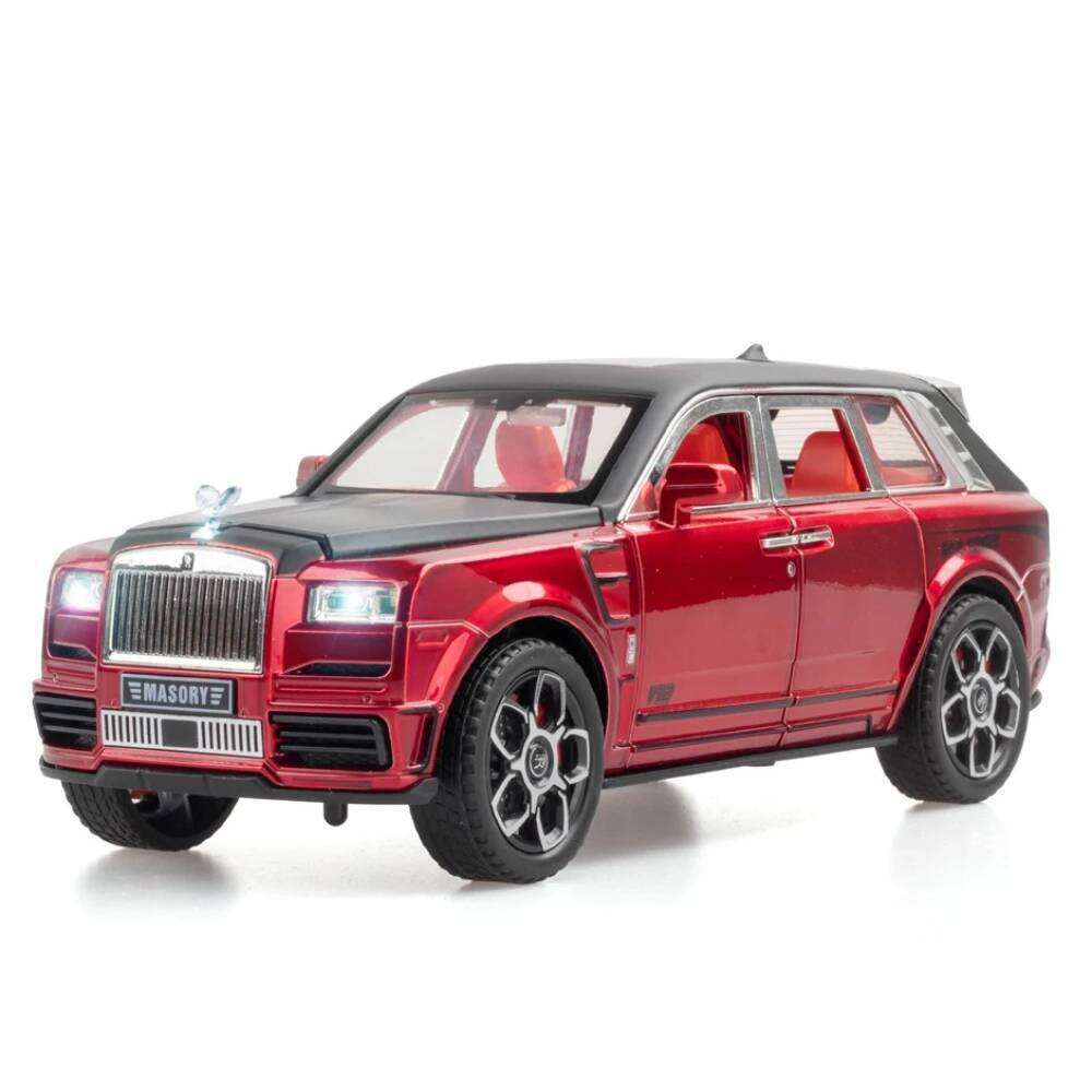 1:24 Rolls-Royce Cullinan Spectre Alloy Car Model Diecast Toy Doors Opened Sound Light Pull Back Miniature Vehices for Kid Gifts Z260306