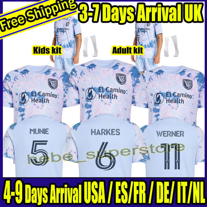 25 26 27 San Jose Earthquakes soccer jerseys 2025 2026 2027 football shirts home away top thailand quality uniform adult men Kids kit United States league