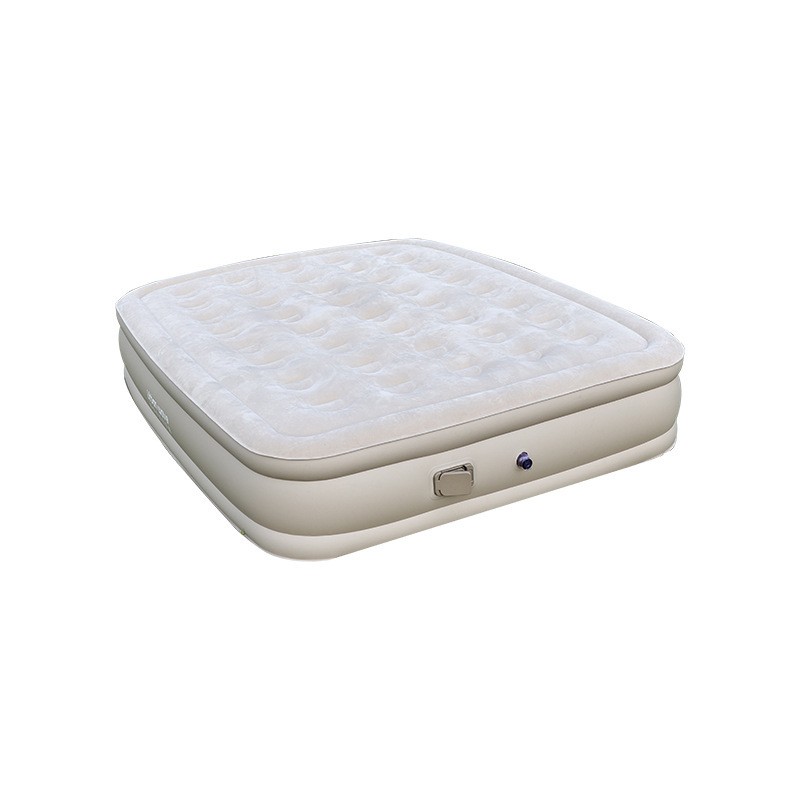 Portable Camping Sleeping Pad: Lightweight Twin-Ply Foam-Free Self-Inflating Resting Surface