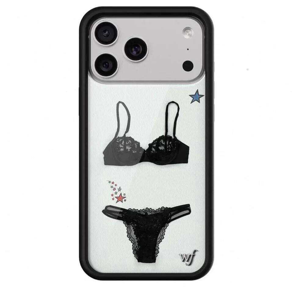 2026 New Wildflower Star Pony Phone Case for iPhone Pro Max Plus 17 Air 12 13 14 15 16 Cover 3D WF Cartoon Polka Dots Cove 26H0307