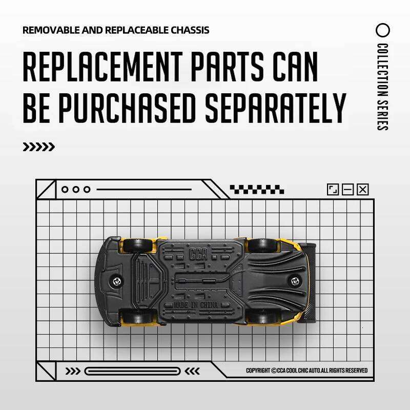 CCA MSZ 1:64 Audi RS 5 Racing Exquisite hanging classic static alloy die-casting car model collection gift Z260307