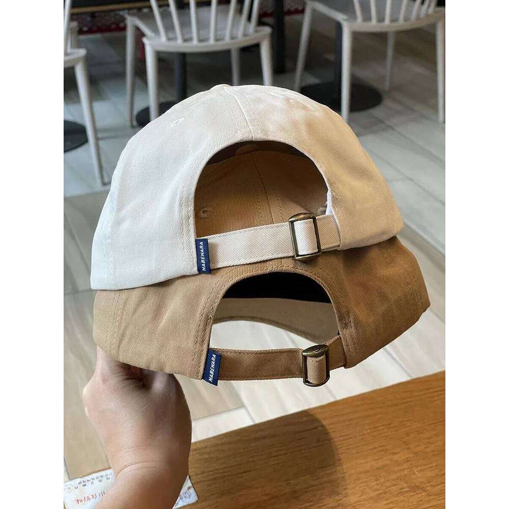 Men's women's embroidered soft-top baseball Women's pure cotton four-season caps Spring and Autumn Y260304