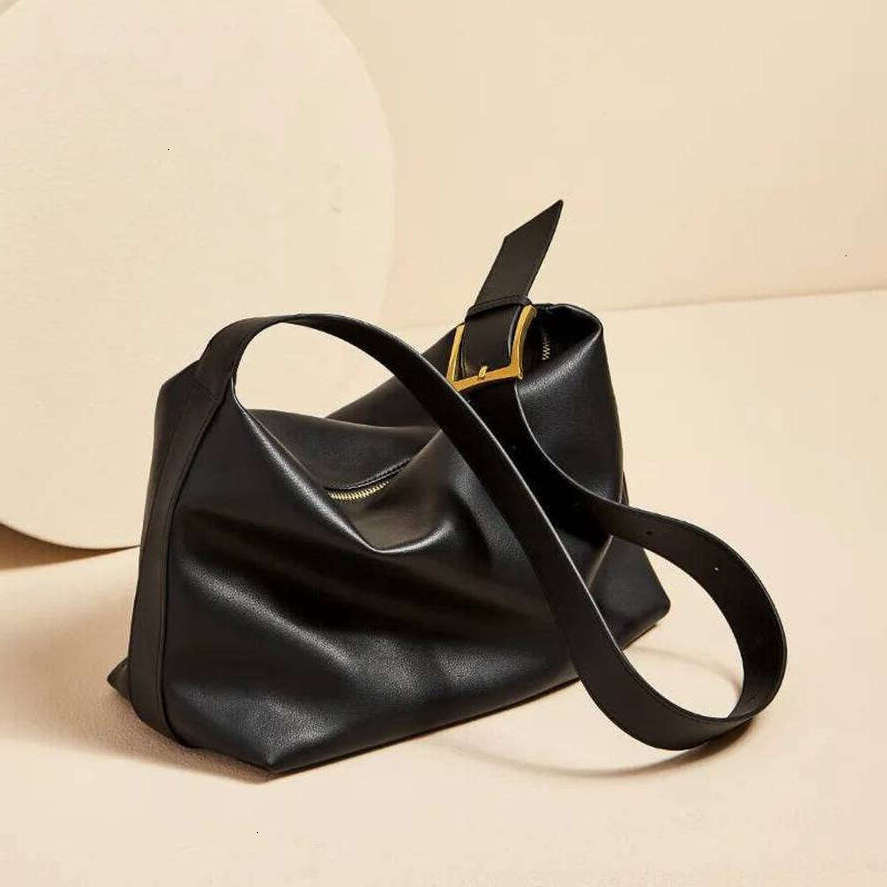 OLOEY Brand Shoulder Soft Leather Luxury Tote Bag Large Capacity Top Layer Cowhide Women Diagonal Cross Handbag Practical Bags