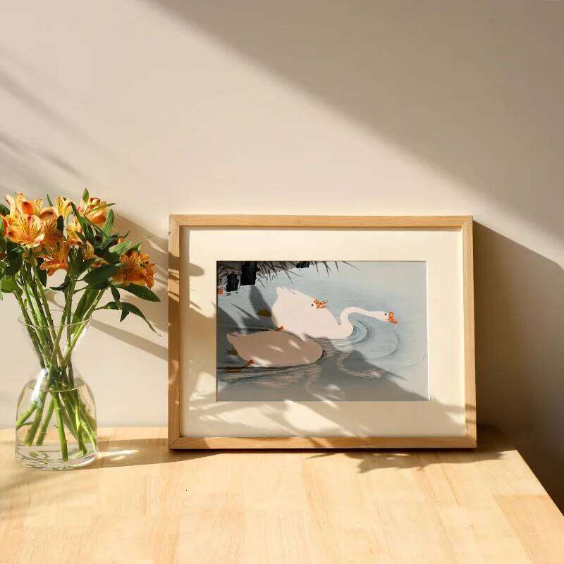 Premium Solid Wood Picture Wall Mount High-Quality Photo Elegant Artwork Display Frame for Home Dcor H260306