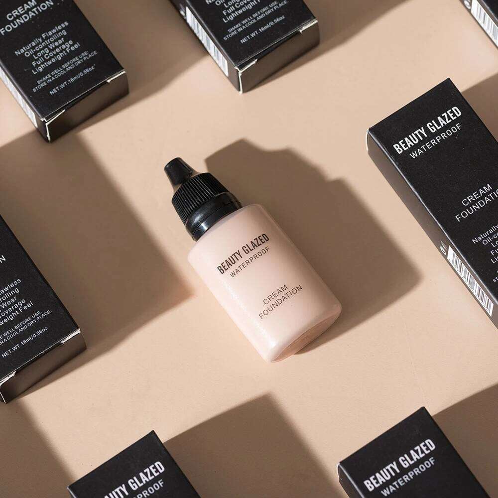 Flawless All Day: 9 Color Waterproof Concealer Foundation For Women Makeup Full Coverage Long Lasting Moisturizing 26L0306
