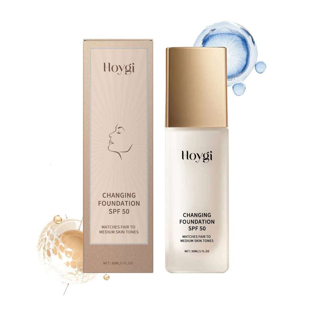 HOYGI Protective concealing foundation light matte mild moisturizing brightening sooth skin-fitting suitable for oily dry skin 26L0306