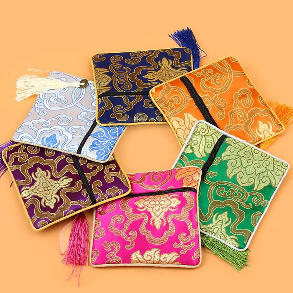 Jewelry Packaging Dragon Boat Festival Bag Brocade Pouch Chinese Style Coin Purse Storage Silk Organizer 260307