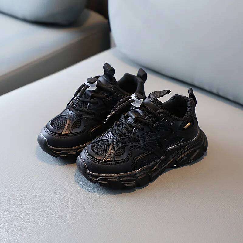 Zapatillas Casual 2023 Summer New Mesh Girl Sneakers Tennis Kid Middle Big Running Shoes Boy Shoe H260207 H260305