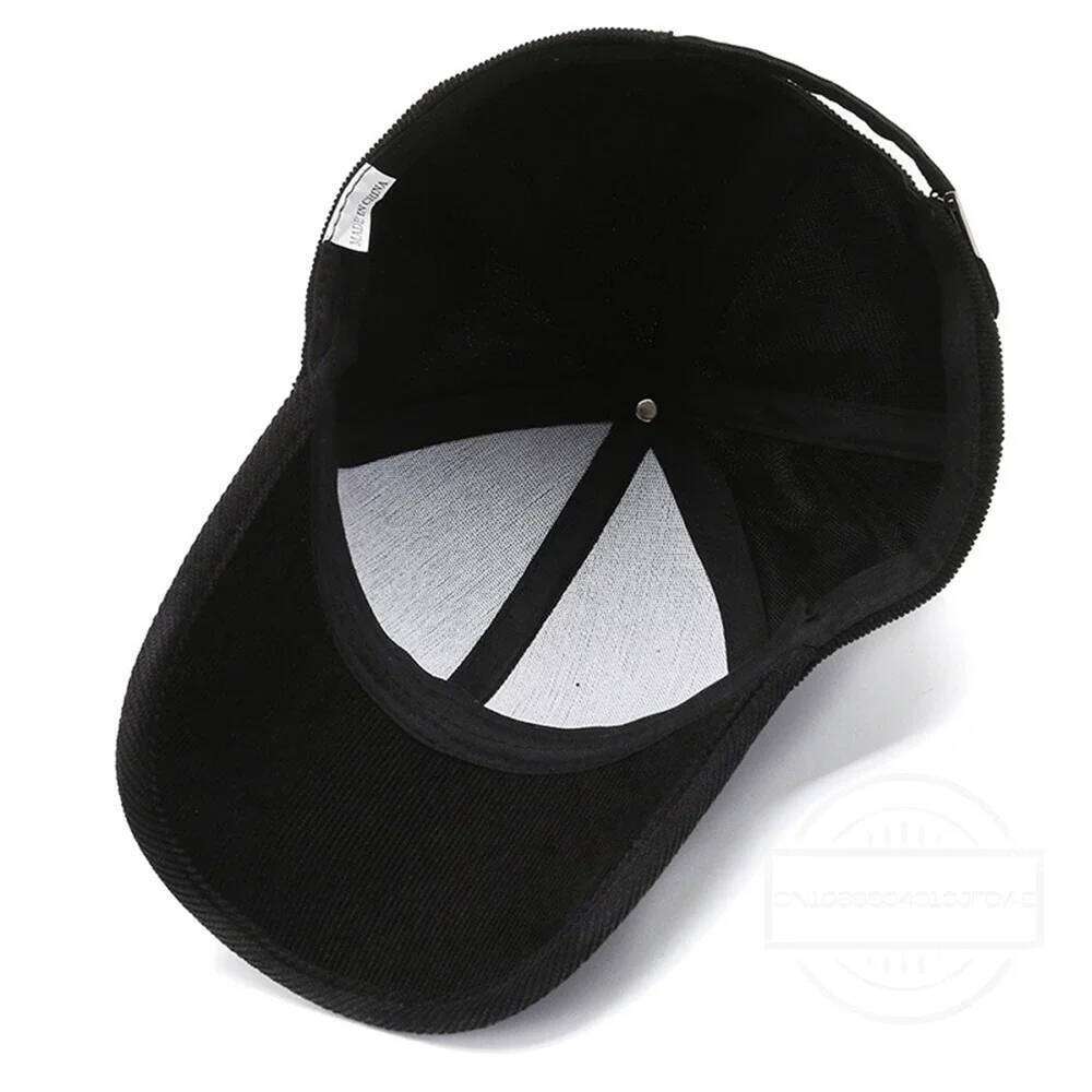 Trendy ArmyGreen Winter Baseball Caps For Men Luxury Women Corduroy Cap Snapback Hip Hop Trucker Hats Casquette Homme Y260304